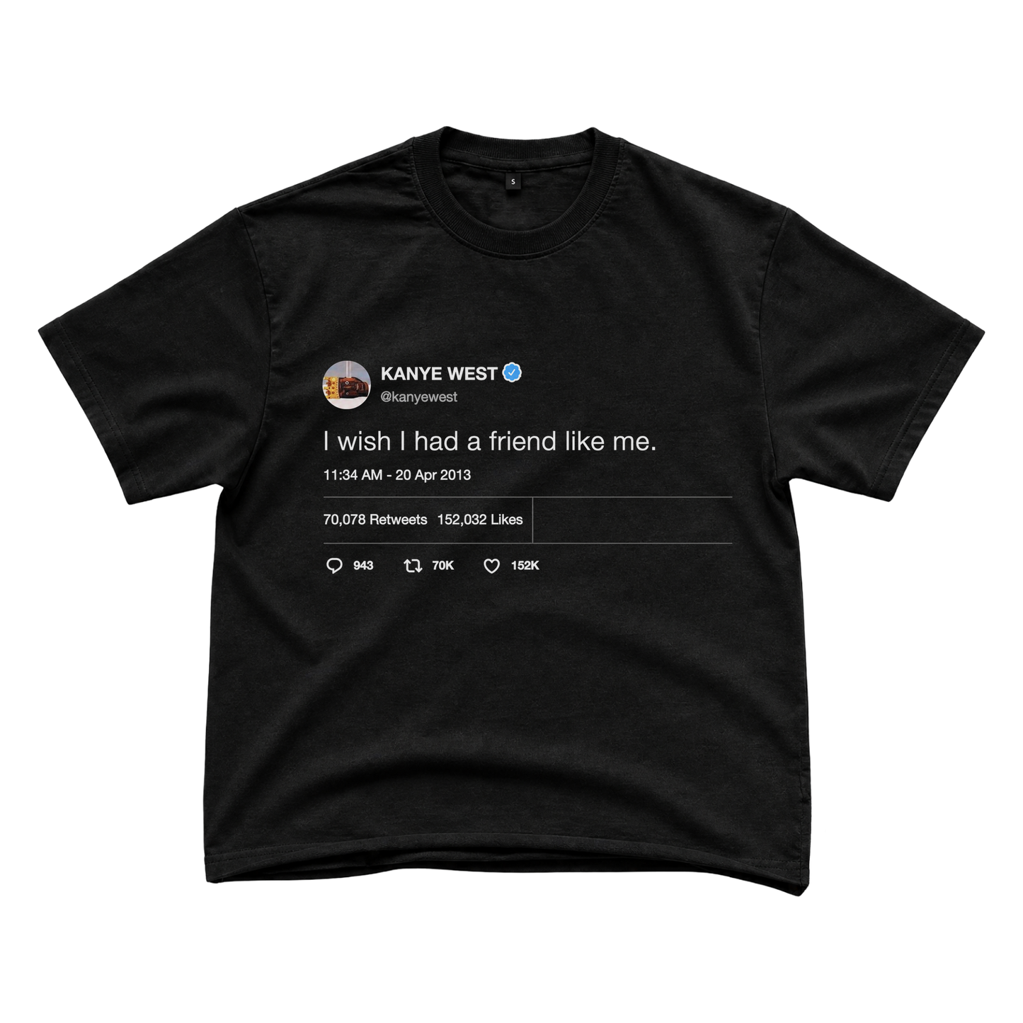 kanye tweet tee