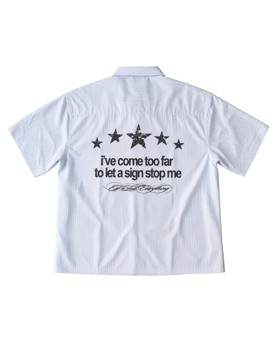 feel everything boxy fitted shirt