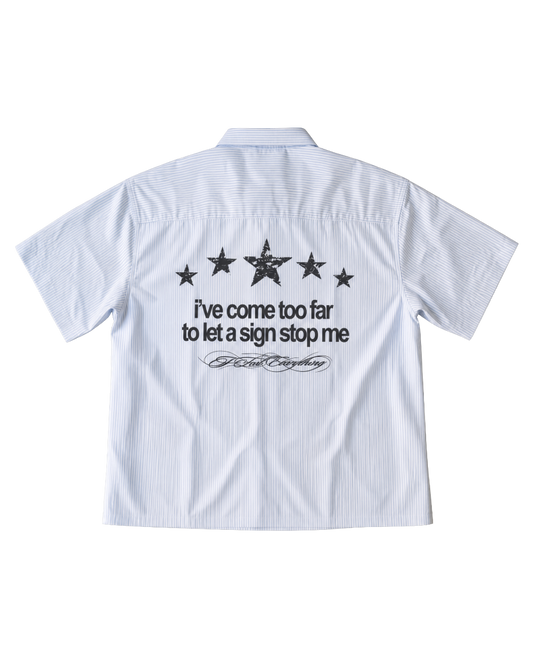 feel everything boxy fitted shirt