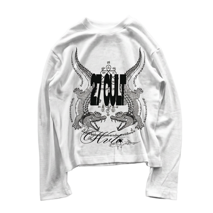 27 CULT WAFFLE KNIT TEE
