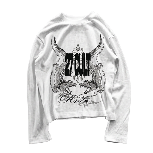 27 CULT WAFFLE KNIT TEE