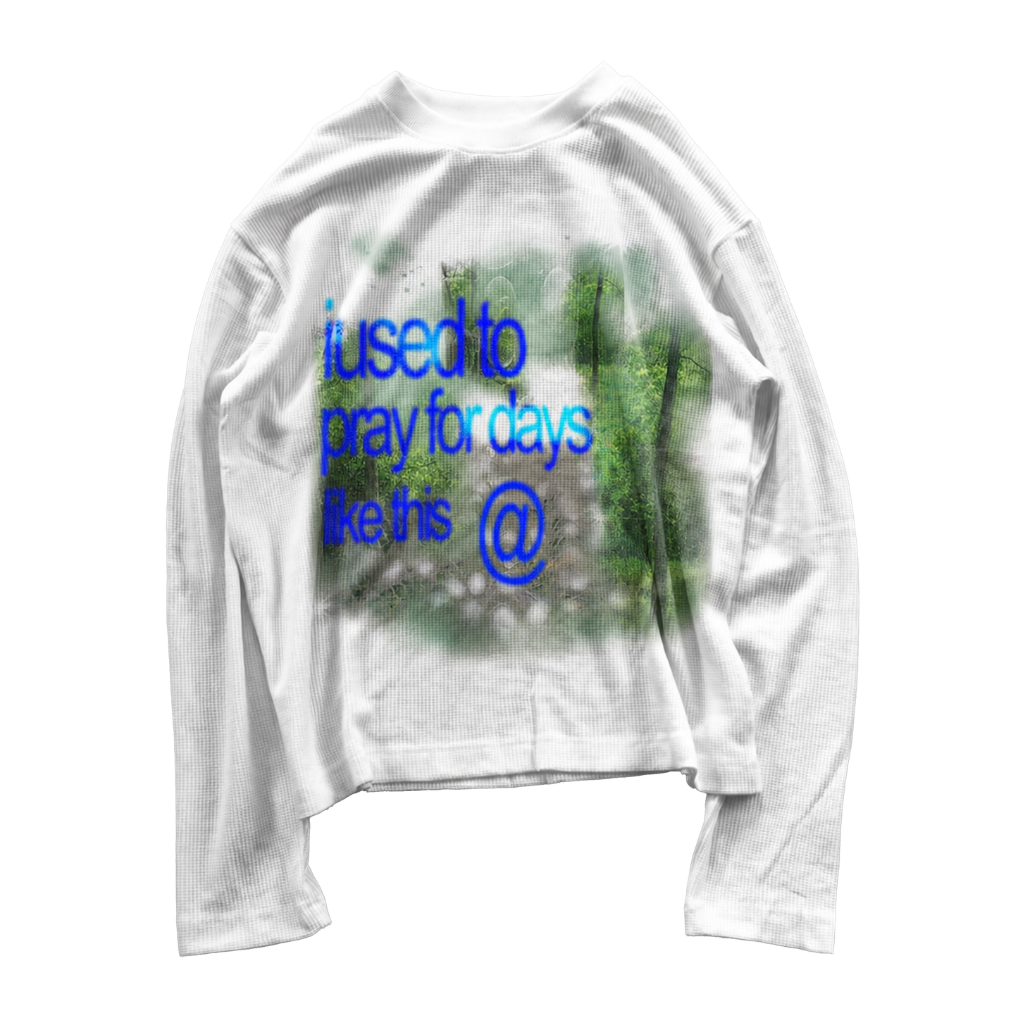PRAY FOR DAYS WAFFLE TEE