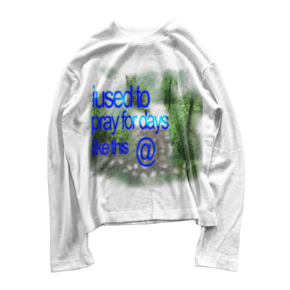 PRAY FOR DAYS WAFFLE TEE
