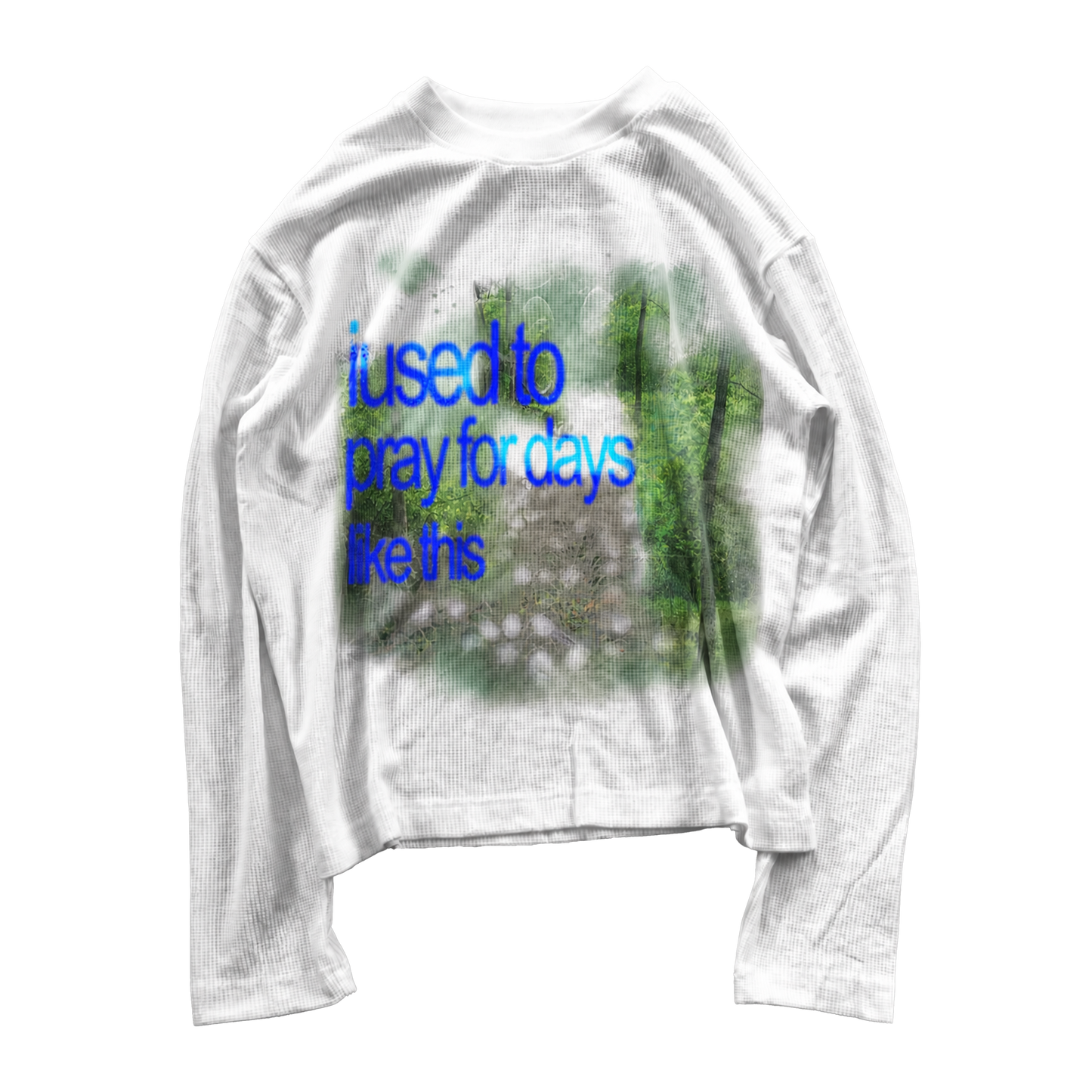PRAY FOR DAYS WAFFLE TEE