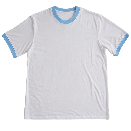 blue ringer tee
